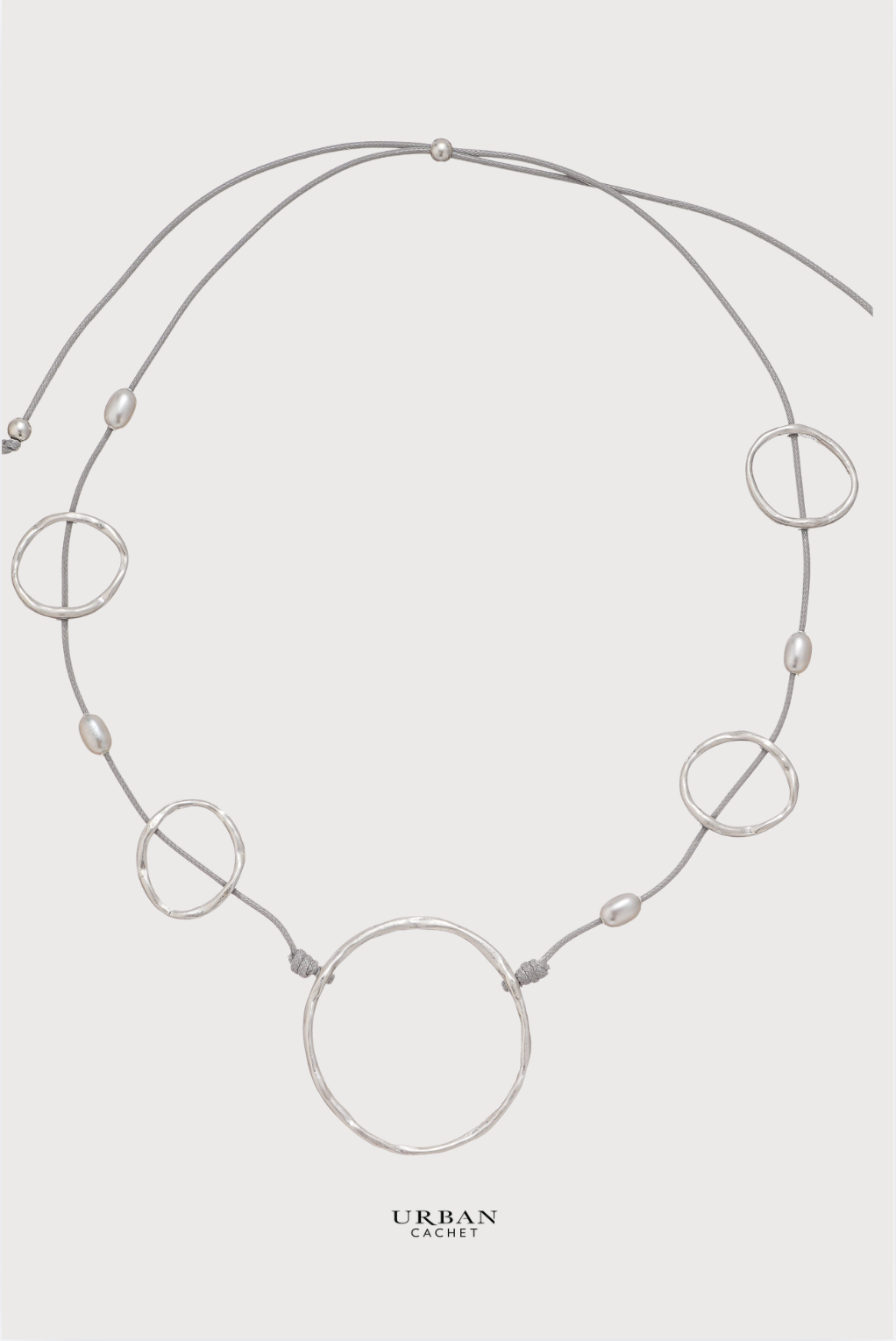 Enhance Accessories Leveque Necklace in Silver