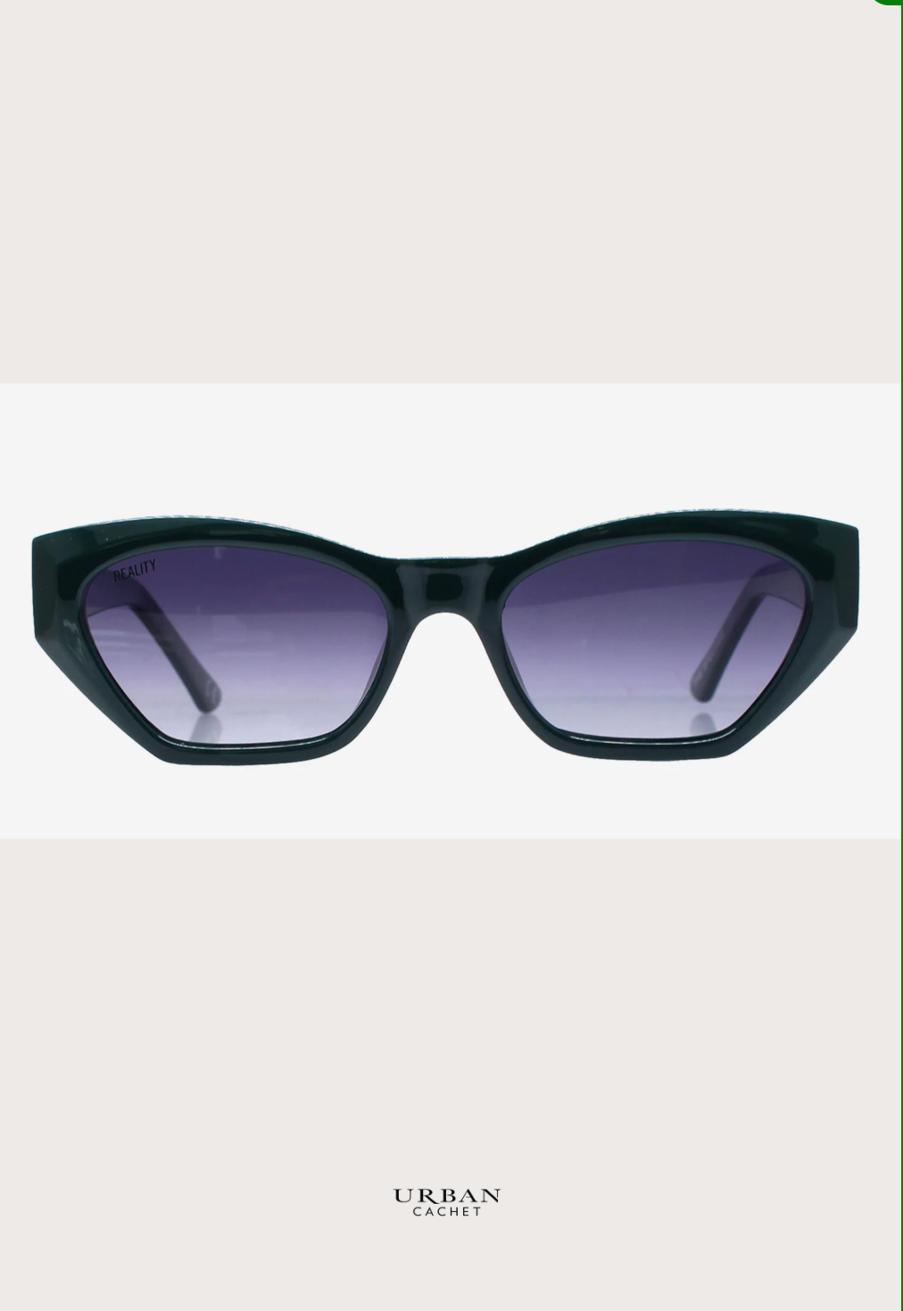 Reality Sunglasses The Spector in Forest Green