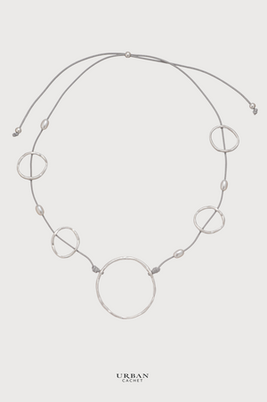 Enhance Accessories Leveque Necklace in Silver