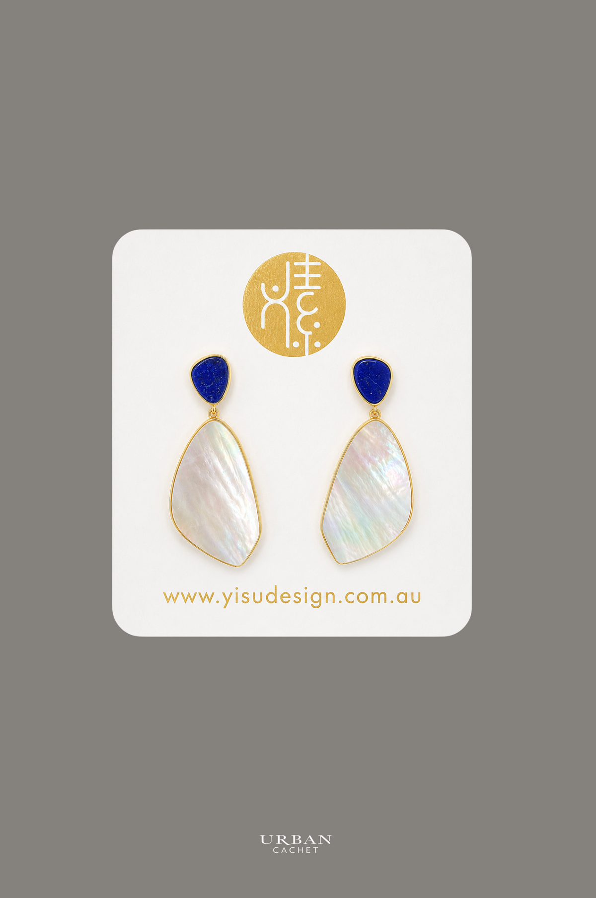 YiSu Design Tidal Shell Earrings