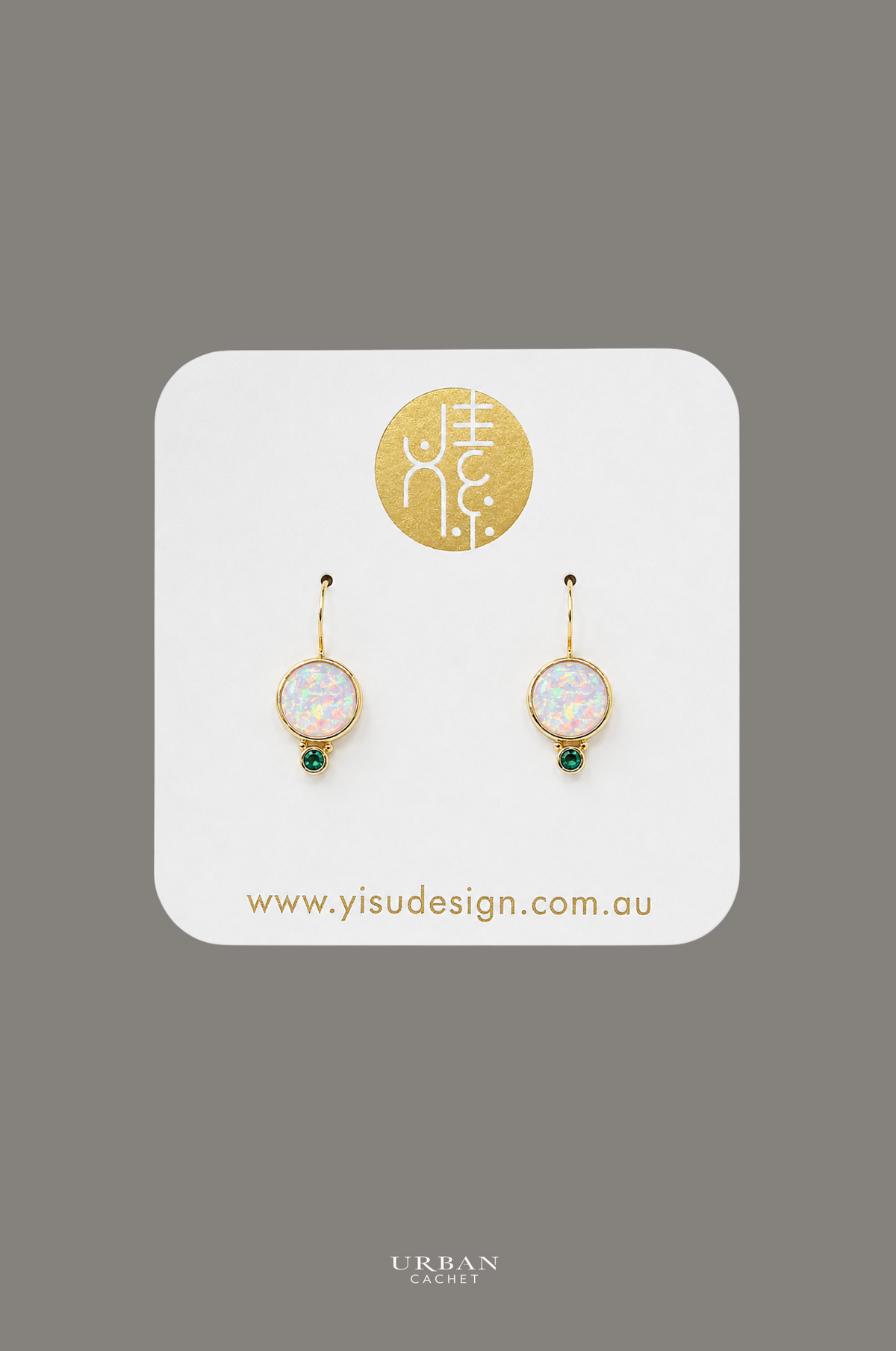 YiSu Design Lucent Opalite Earrings