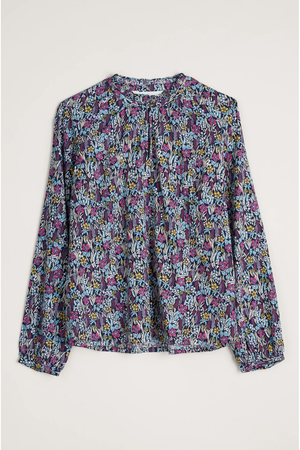 Seasalt Cornwall Sea Flow Top in Floral Moor Maritime