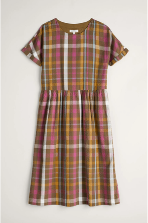 Seasalt Cornwall Brouse Dress Regular in Clover Laurel