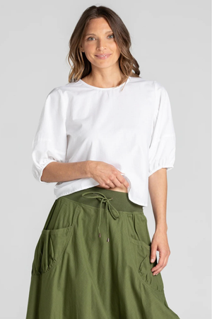 Boom Shankar Khaki Basic Plain Guru Skirt