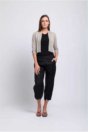 Foil Shrug It Off Cardigan in Clean Khaki