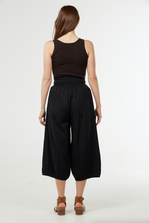 Au Hasard D'un Voyage Cotton Destiny Pant in Black