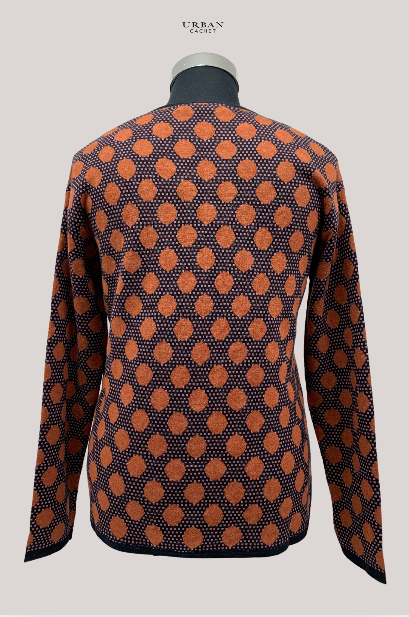 Mansted Denmark Snoopy Spot & Dot Crew in Rust