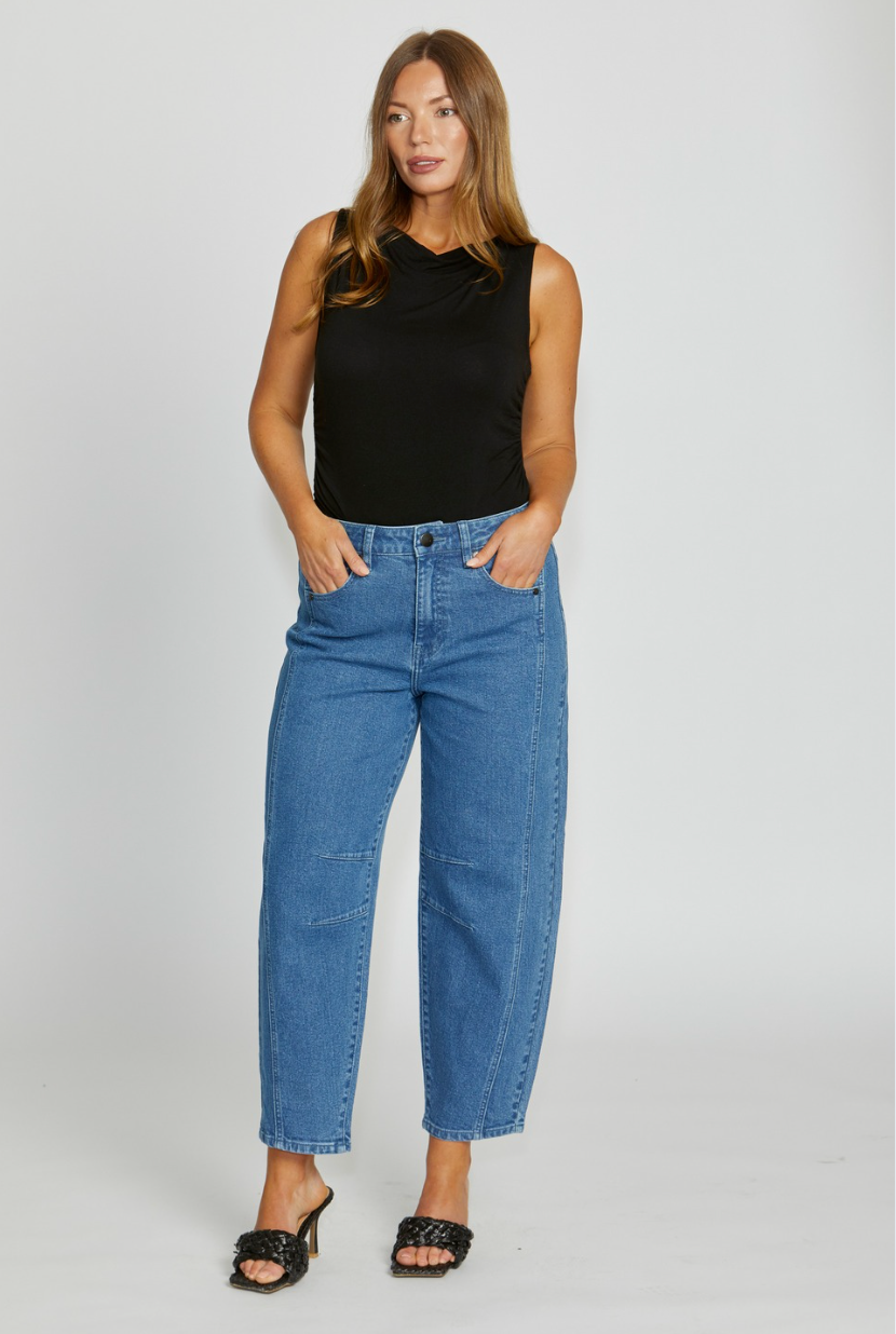 New London Jeans Truro Barrel Jean in Denim