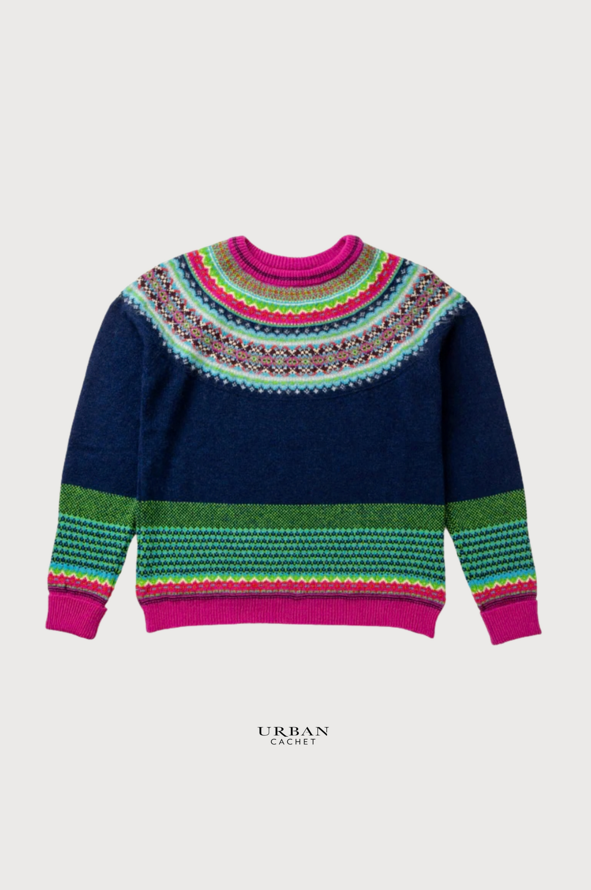 Eribe Knitwear Alpine Sweater in Tango