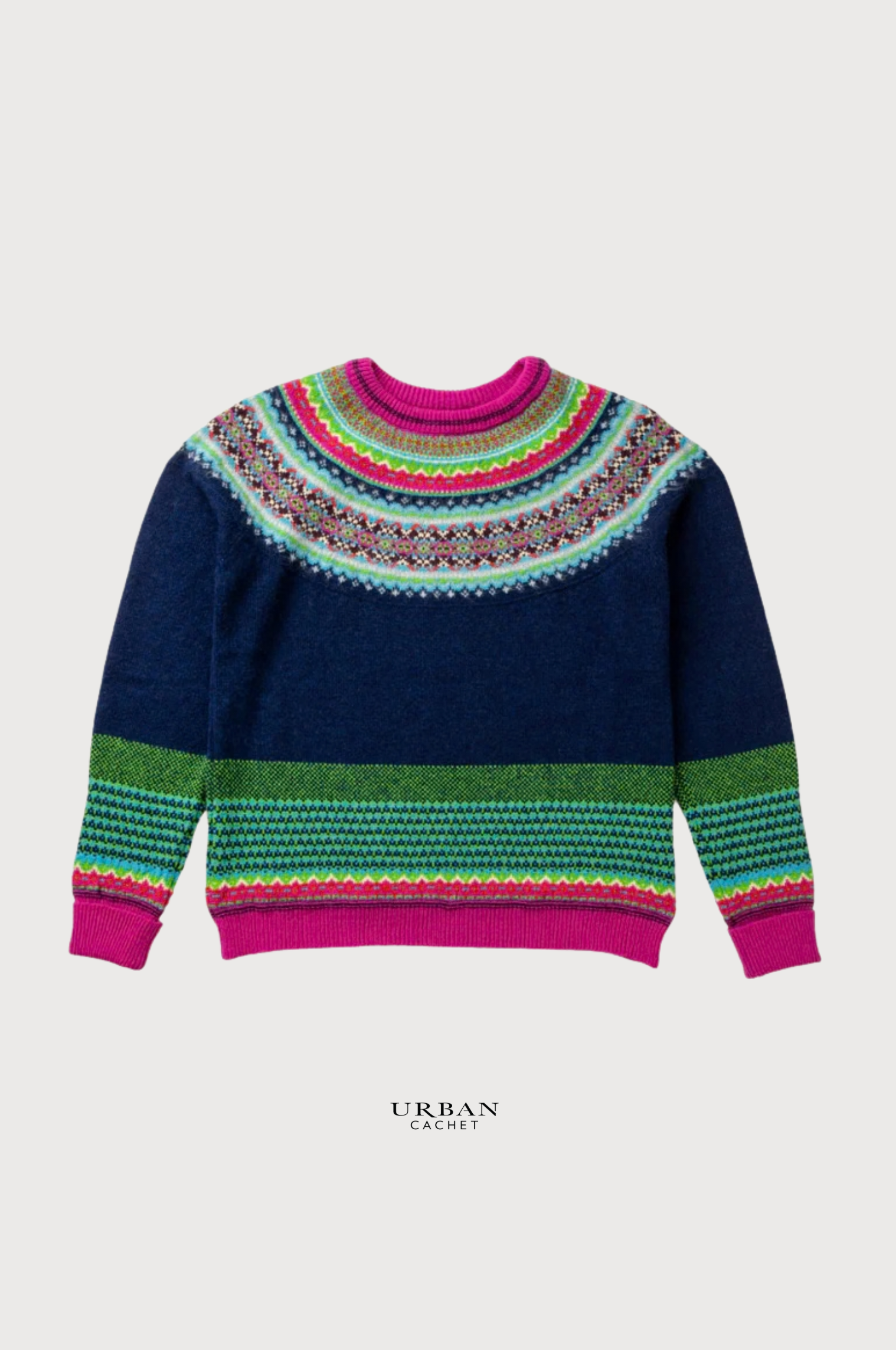Eribe Knitwear Alpine Sweater in Tango