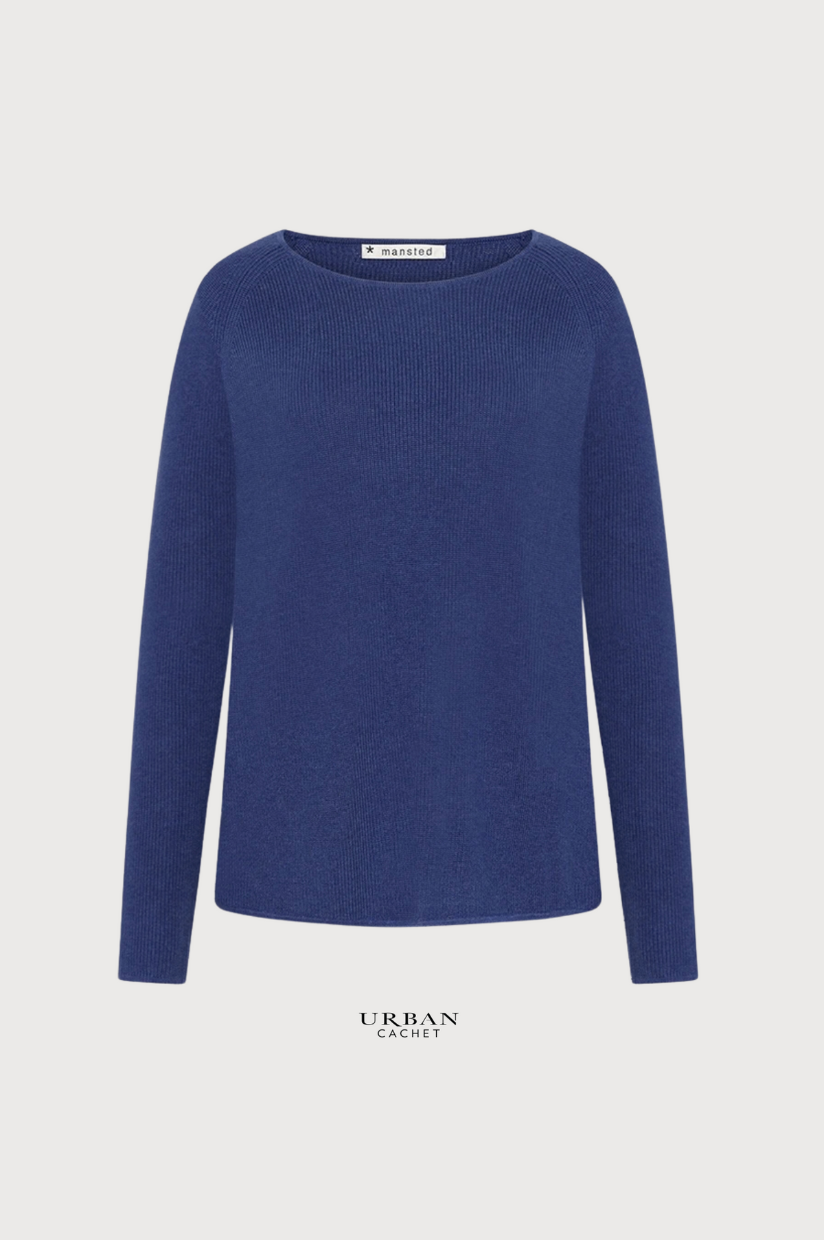 Mansted Denmark Nectarine Eco Crew in Midnight