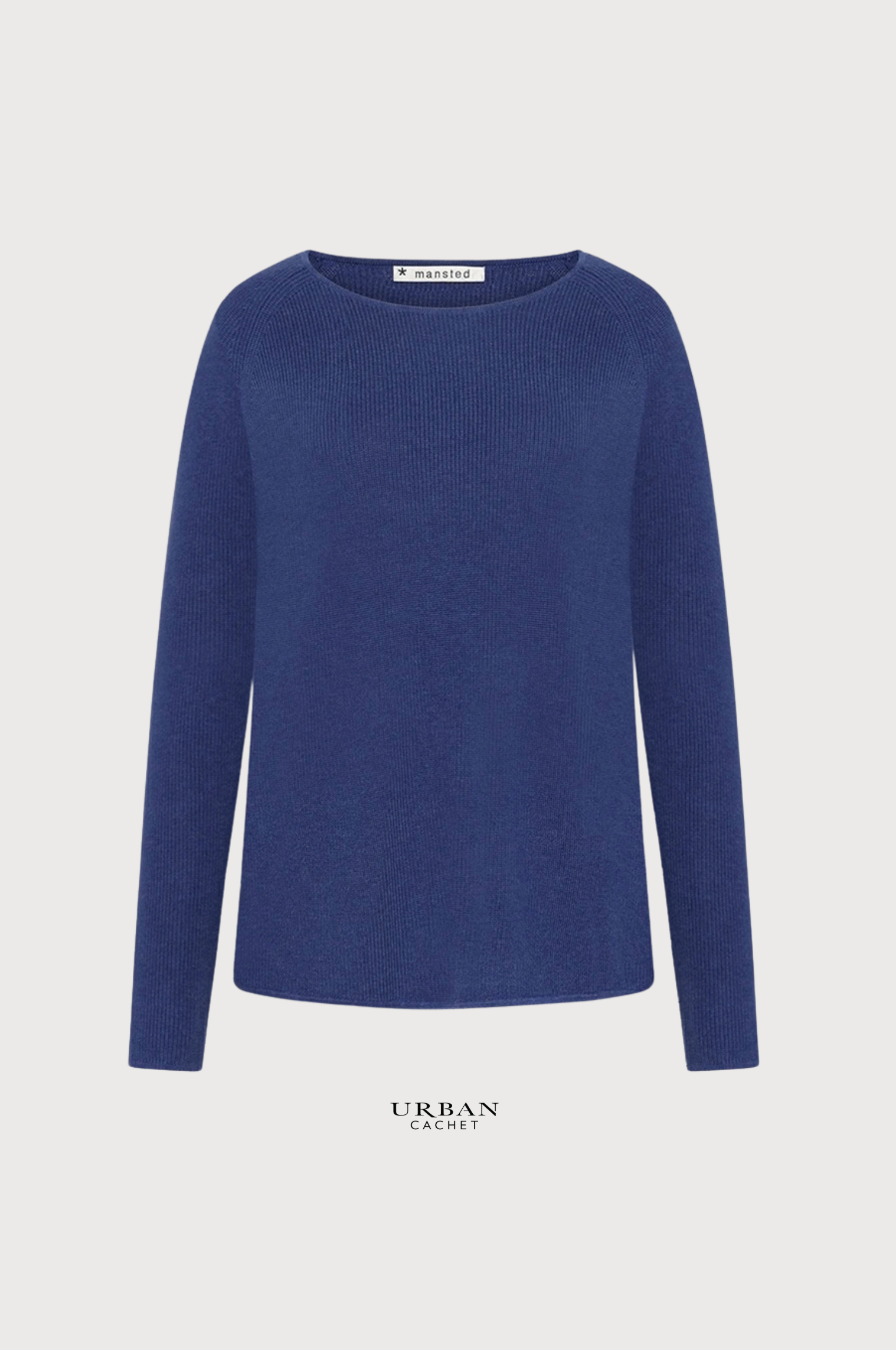 Mansted Denmark Nectarine Eco Crew in Midnight