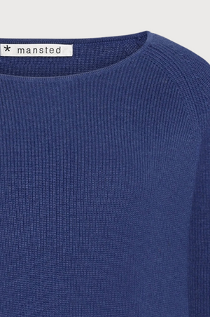 Mansted Denmark Nectarine Eco Crew in Midnight