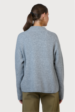 Namastai Cosy Knit Jumper in Silver