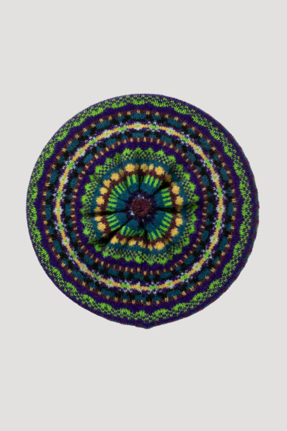 Eribe Knitwear Alloa Beret in Sirius