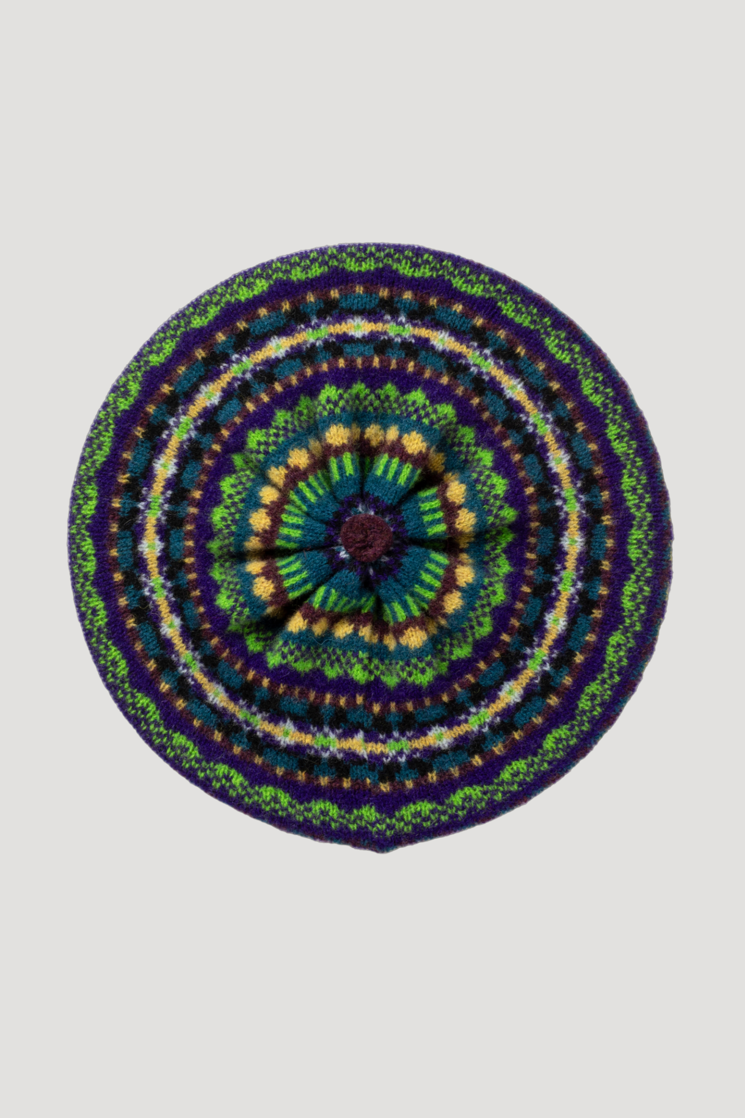 Eribe Knitwear Alloa Beret in Sirius