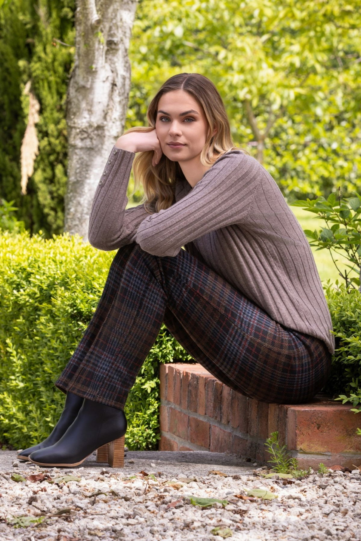 Vassalli Slim Leg Full Length Pull On in Soho