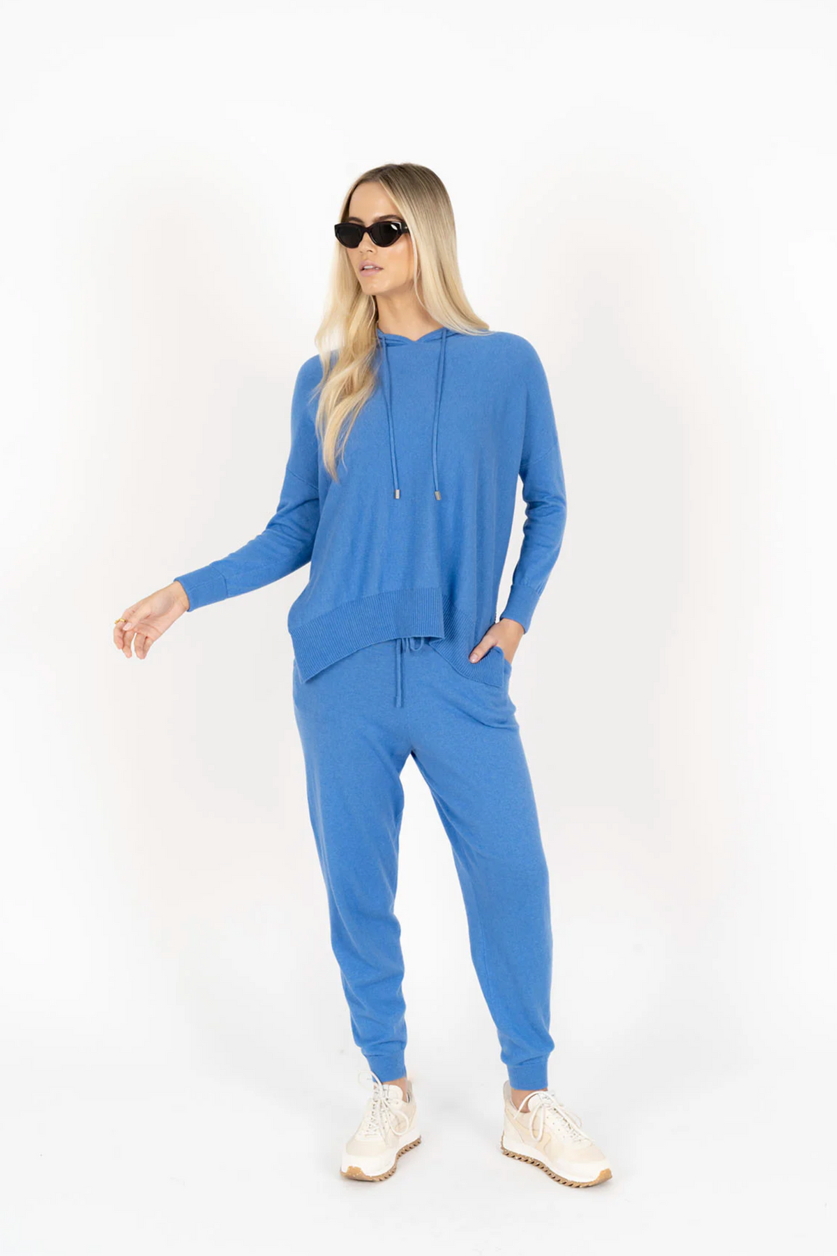 Humidity Peyton Hoodie in Blue