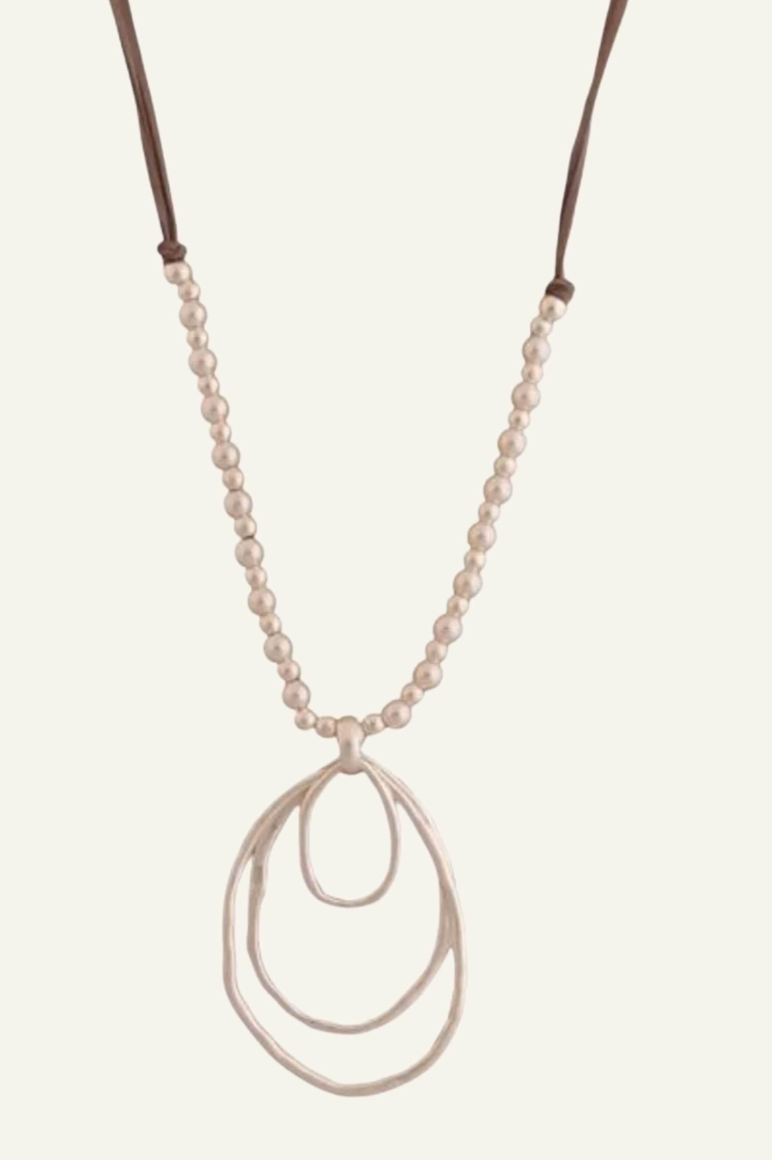 Enhance Accessories Kelly Necklace in Silver