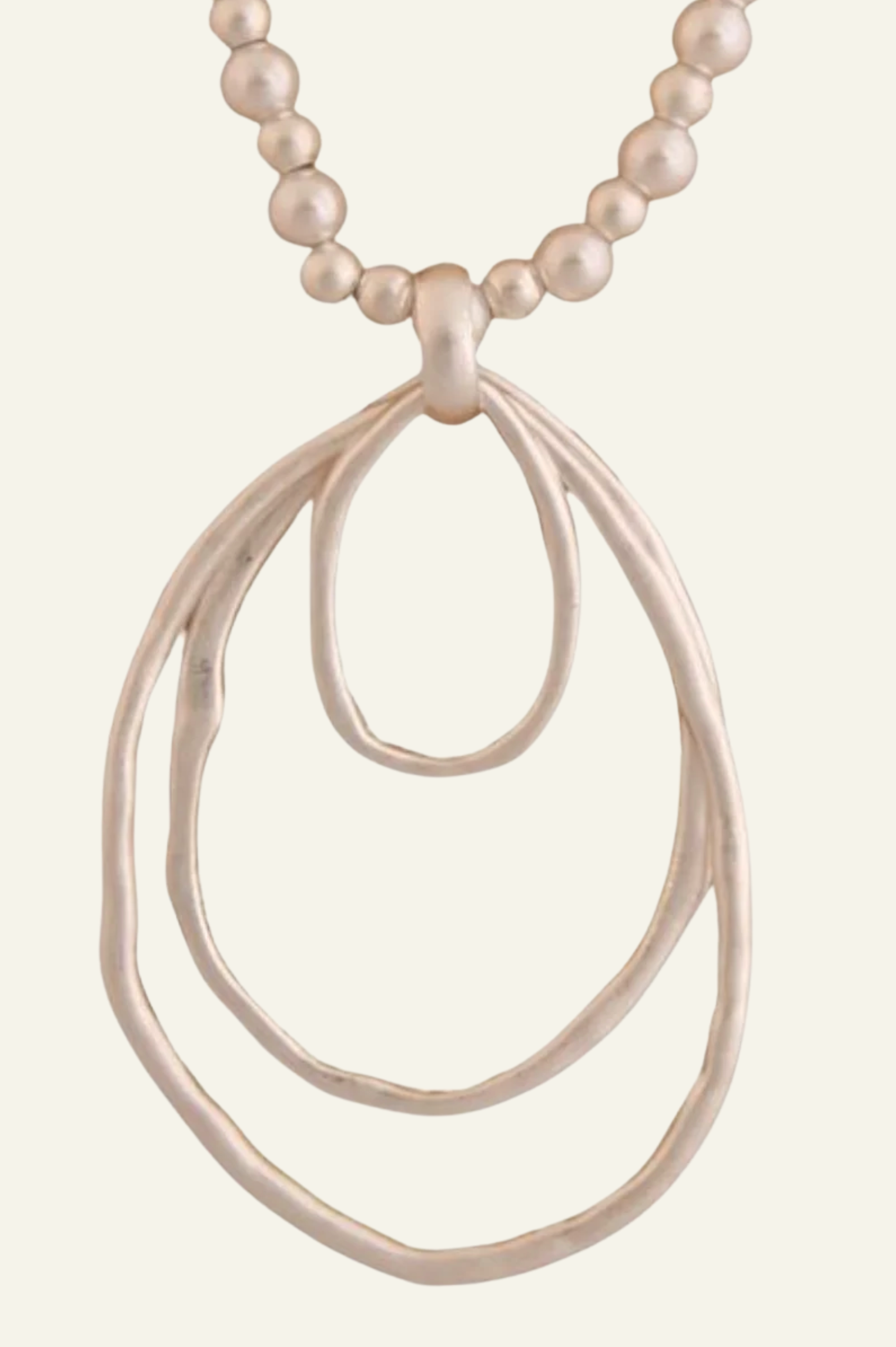 Enhance Accessories Kelly Necklace in Silver