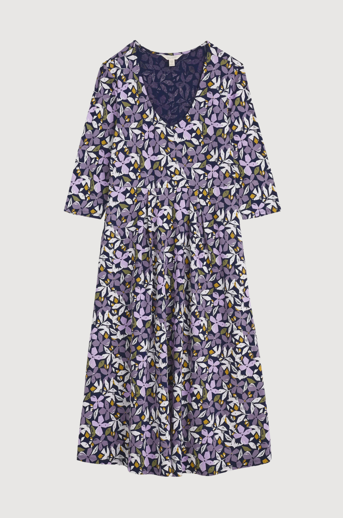 Seasalt Cornwall Helena Dress in Headland Collage Maritime