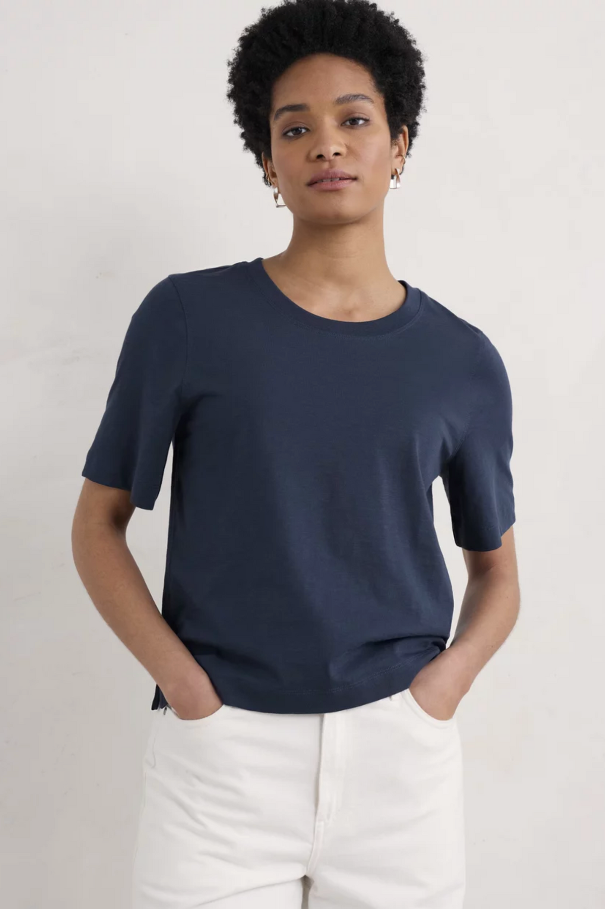 Seasalt Copseland T-Shirt-in Maritime