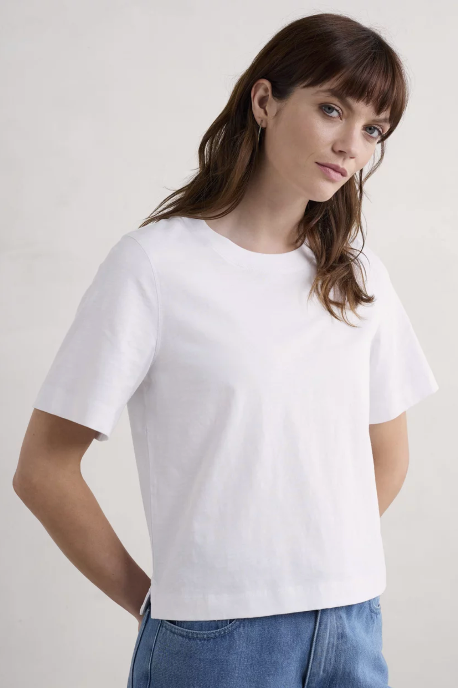 Seasalt Copseland T-Shirt-in Salt