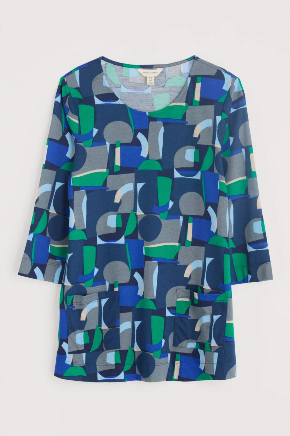 Seasalt Cornwall Drawing Book Top in Zennor Abstract Maritime