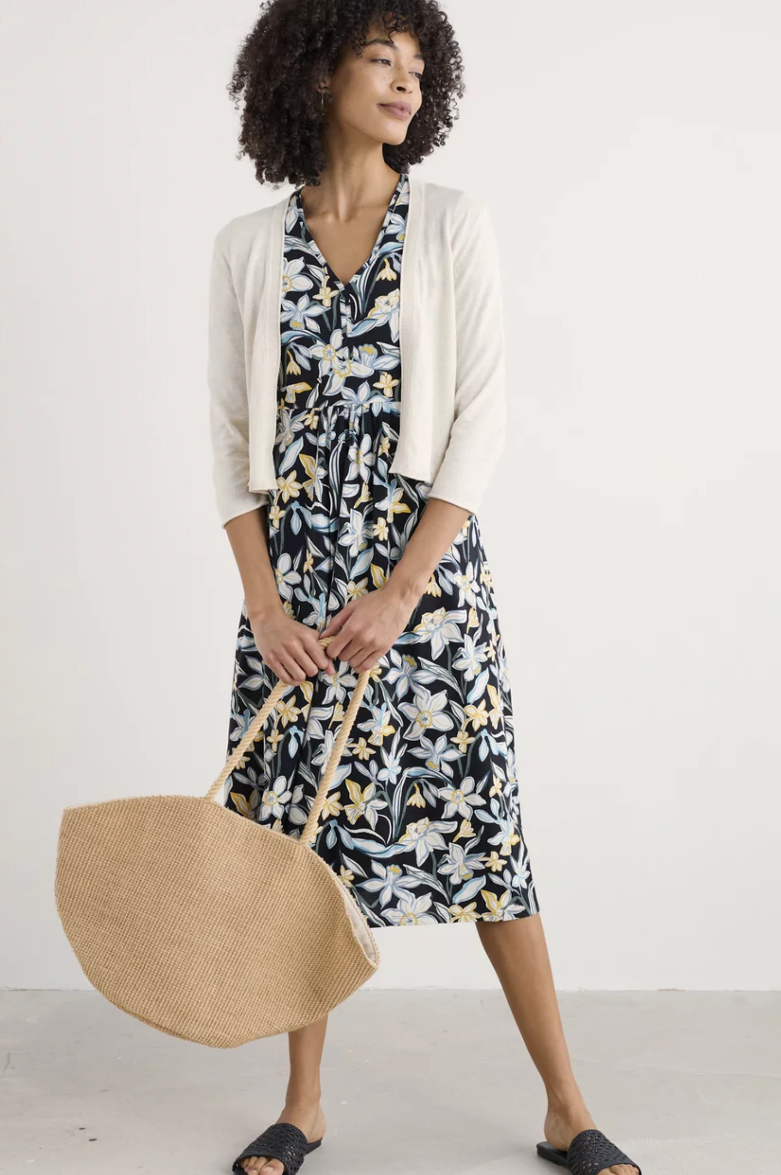 Seasalt Cornwall Vanessa Cardigan in Chalk