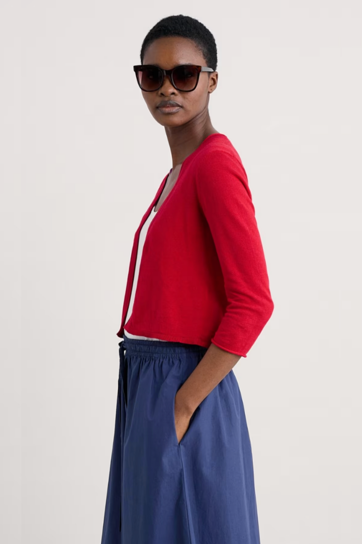 Seasalt Cornwall Vanessa Cardigan in Scarlet