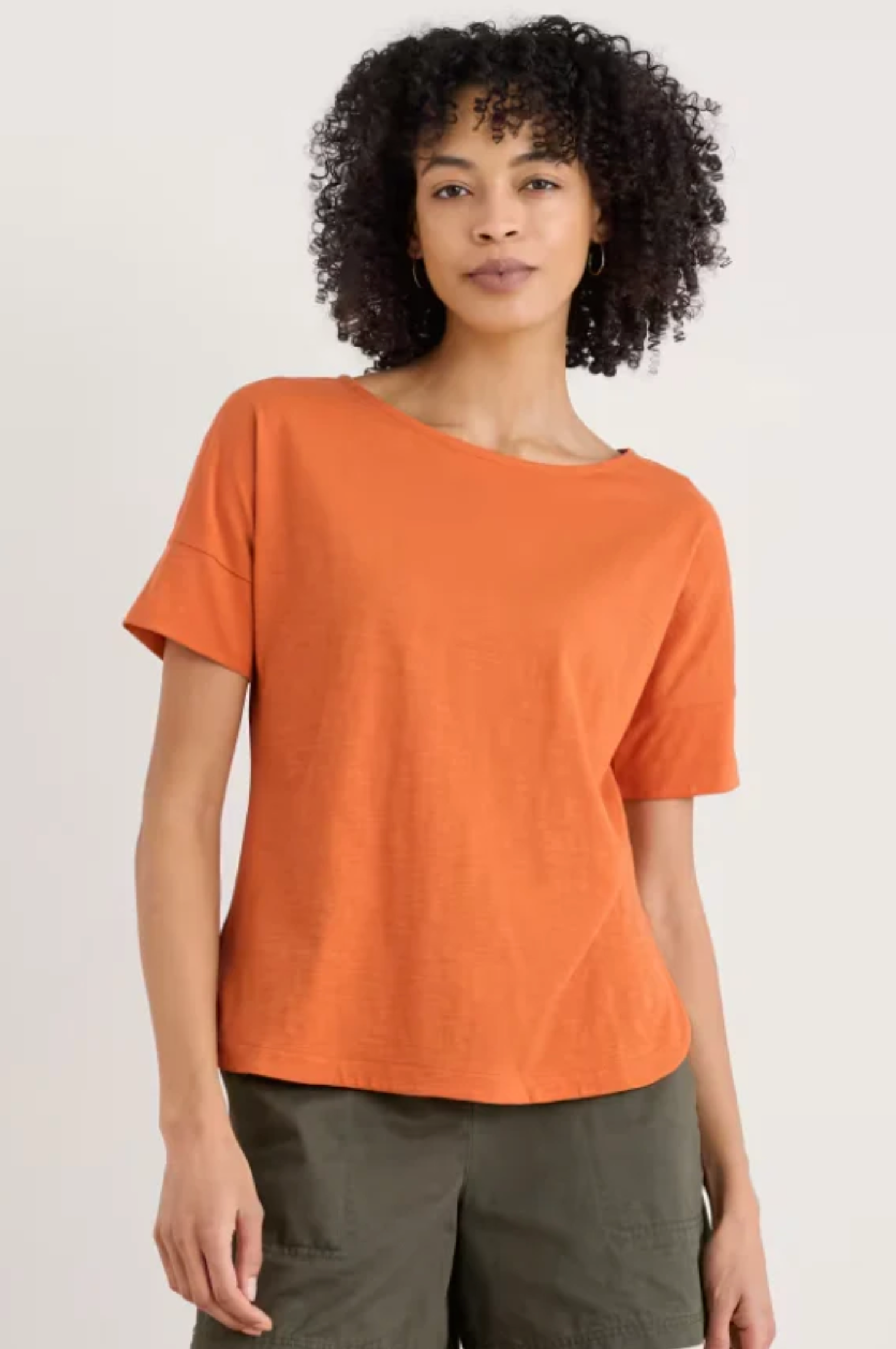 Seasalt Cornwall Bryher View Top in Marigold