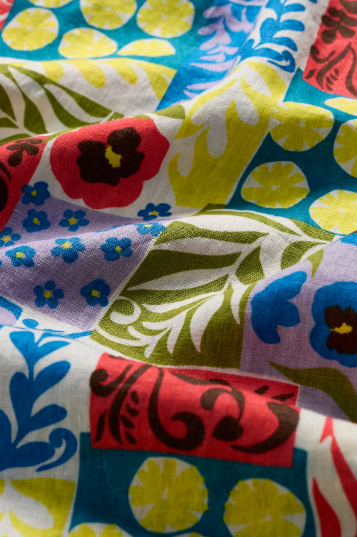 Seasalt Cornwall Lowland Heather Dress in Headland Patchwork Mix