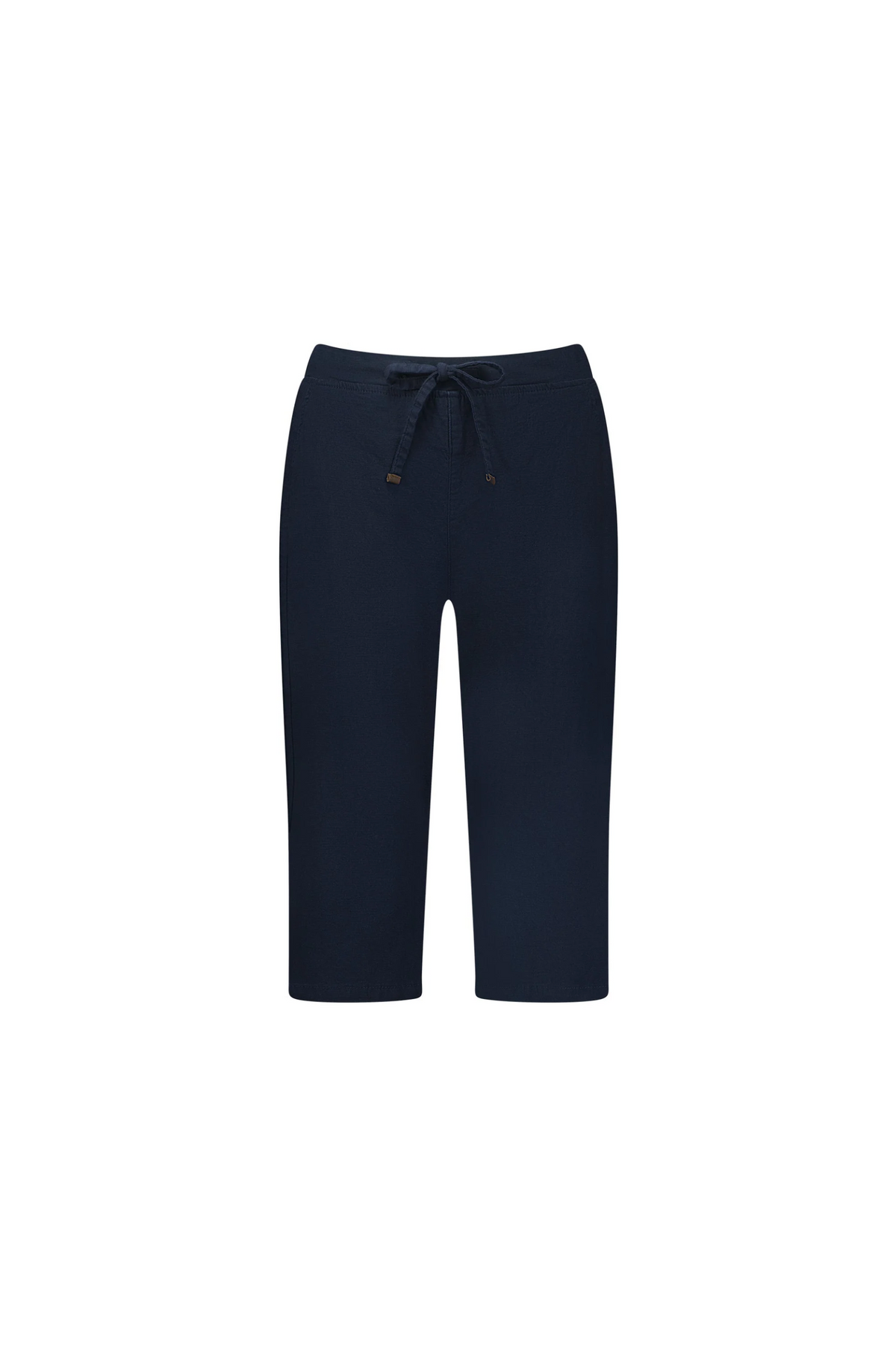 Vassalli Below Knee Skinny Leg Elastic Waist Pant in Ink