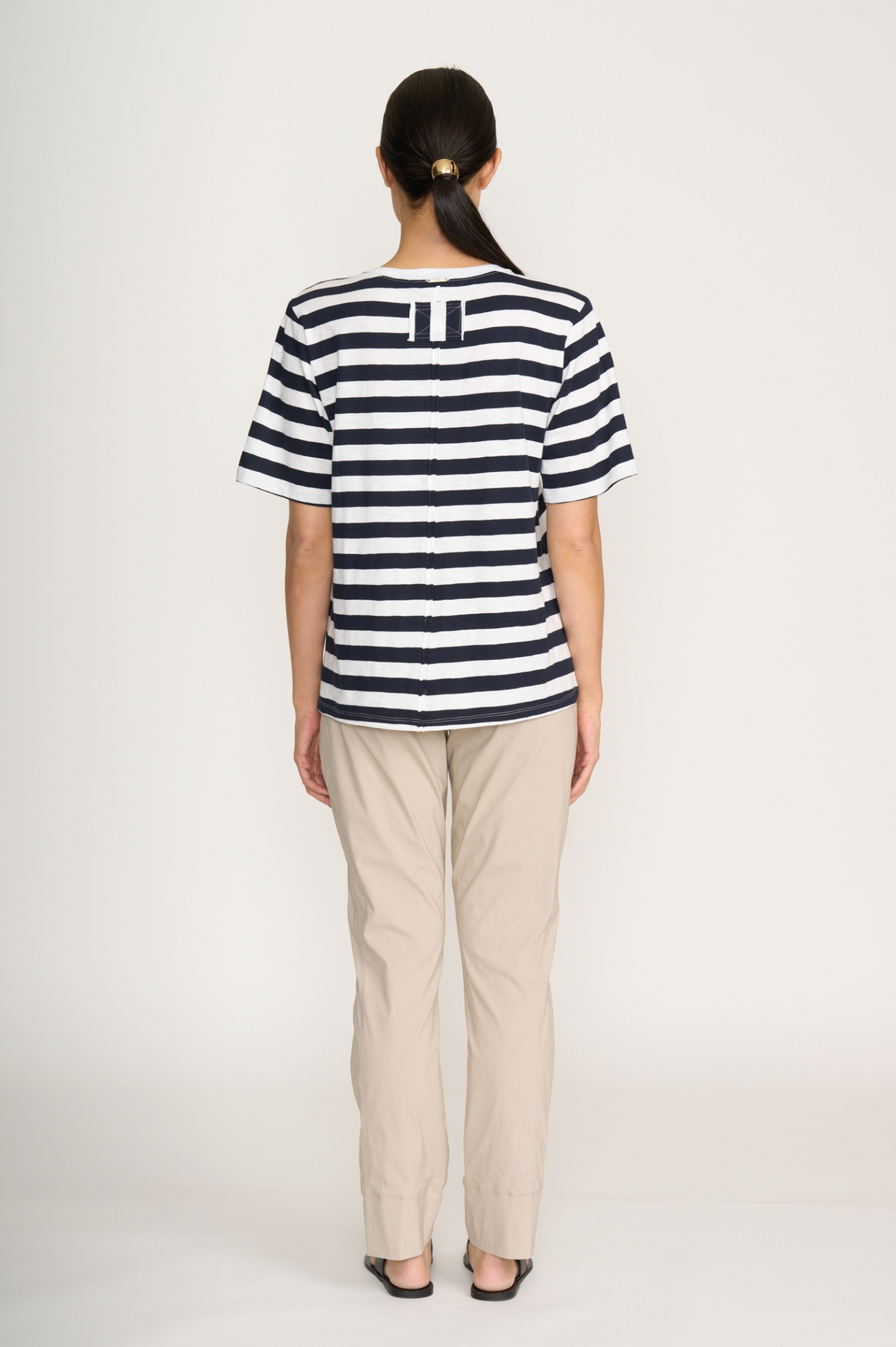 Foil Gemini Trapeze Pant in Sand