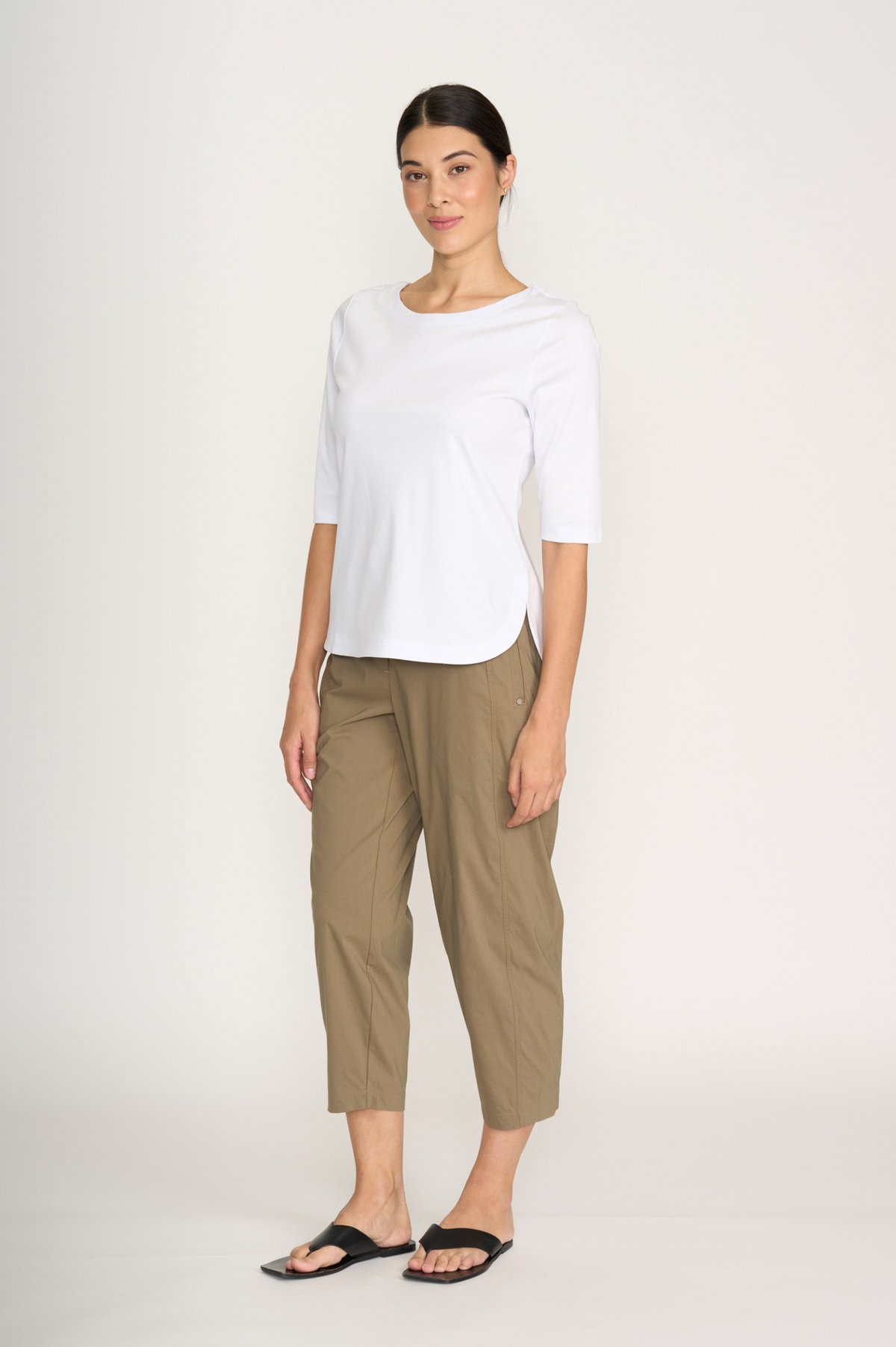 Foil Pump It Up Trapeze Pant in Dune