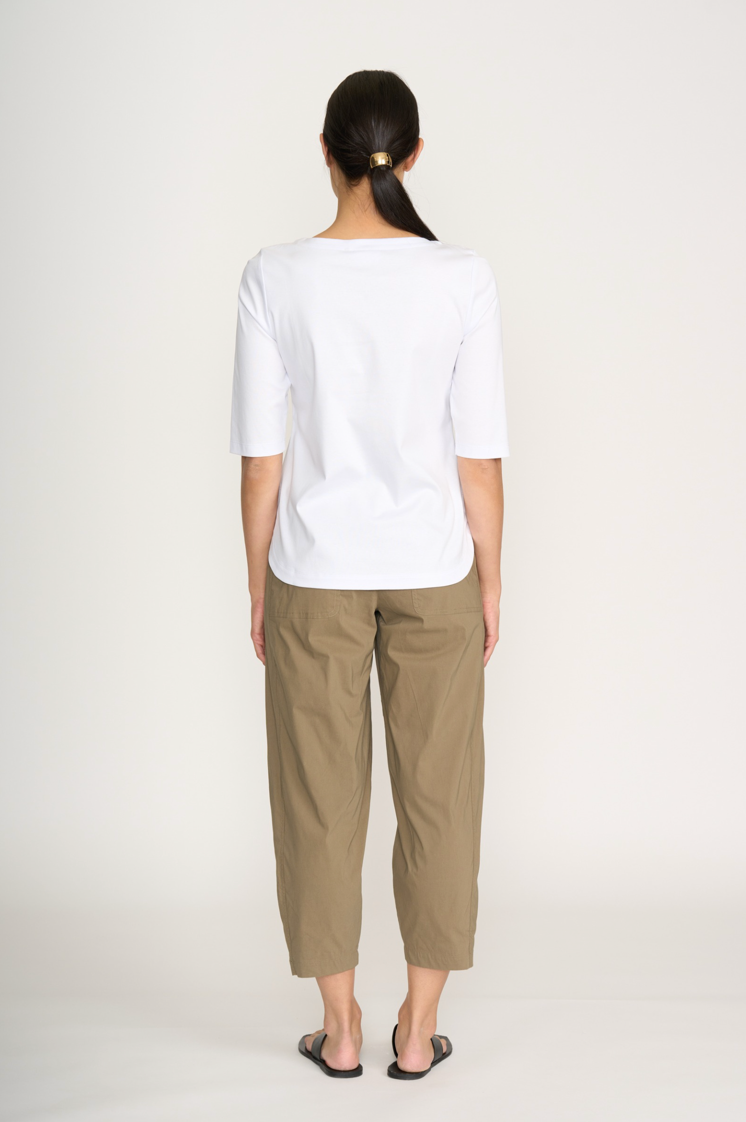 Foil Pump It Up Trapeze Pant in Dune