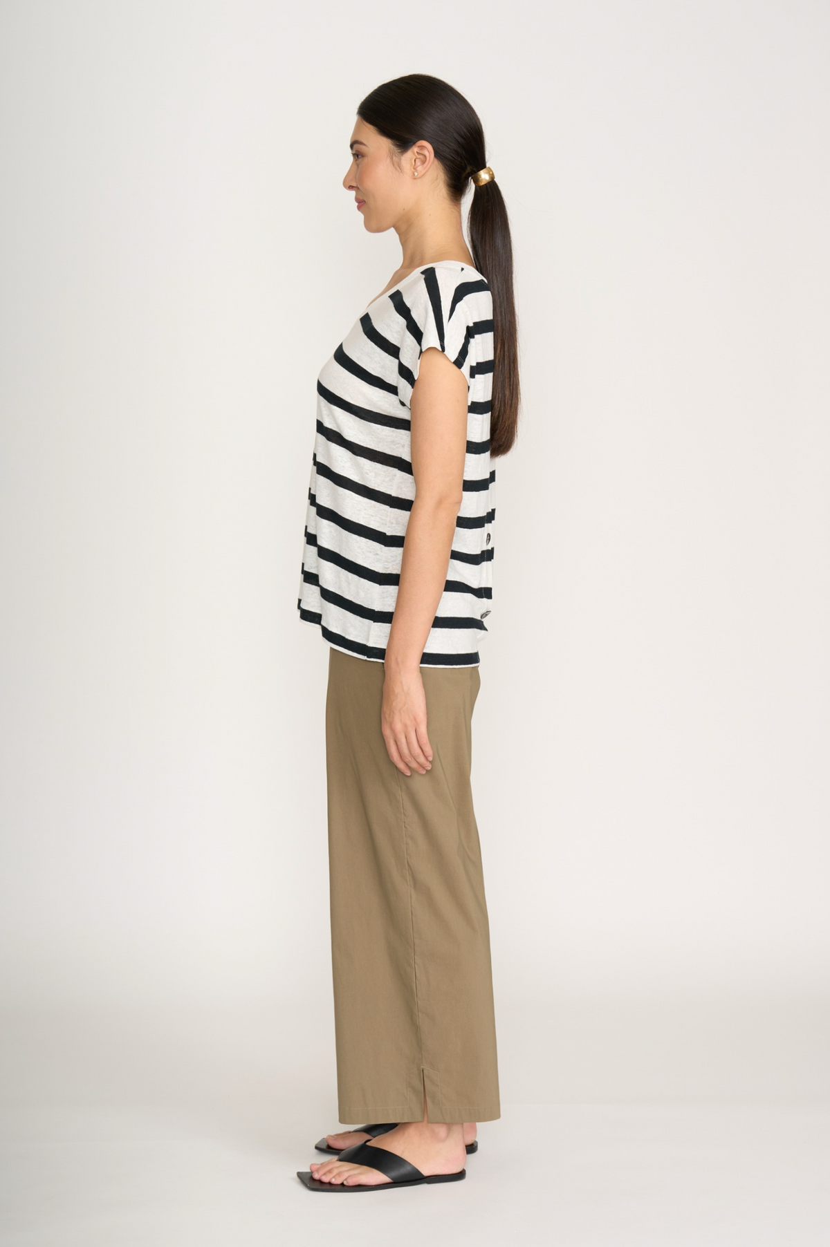 Foil Broad Horizons Trapeze Pant in Dune