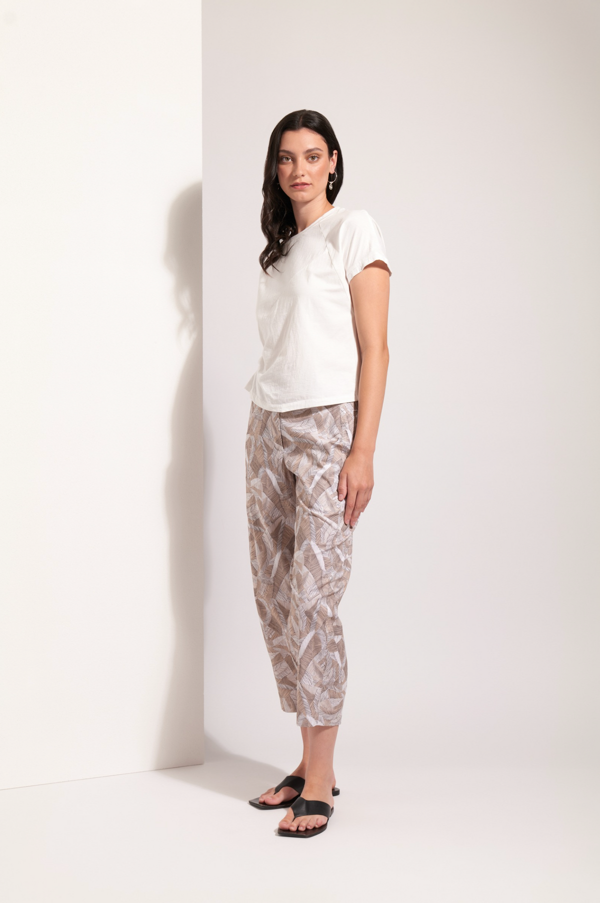 Foil Just Jokes Tee in White