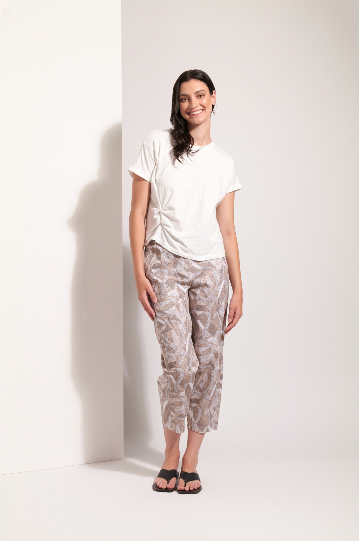 Foil Just Jokes Tee in White