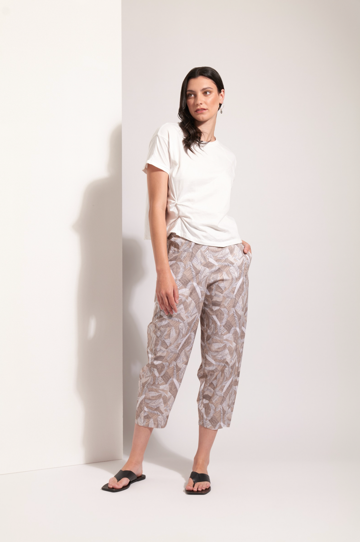 Foil Just Jokes Tee in White