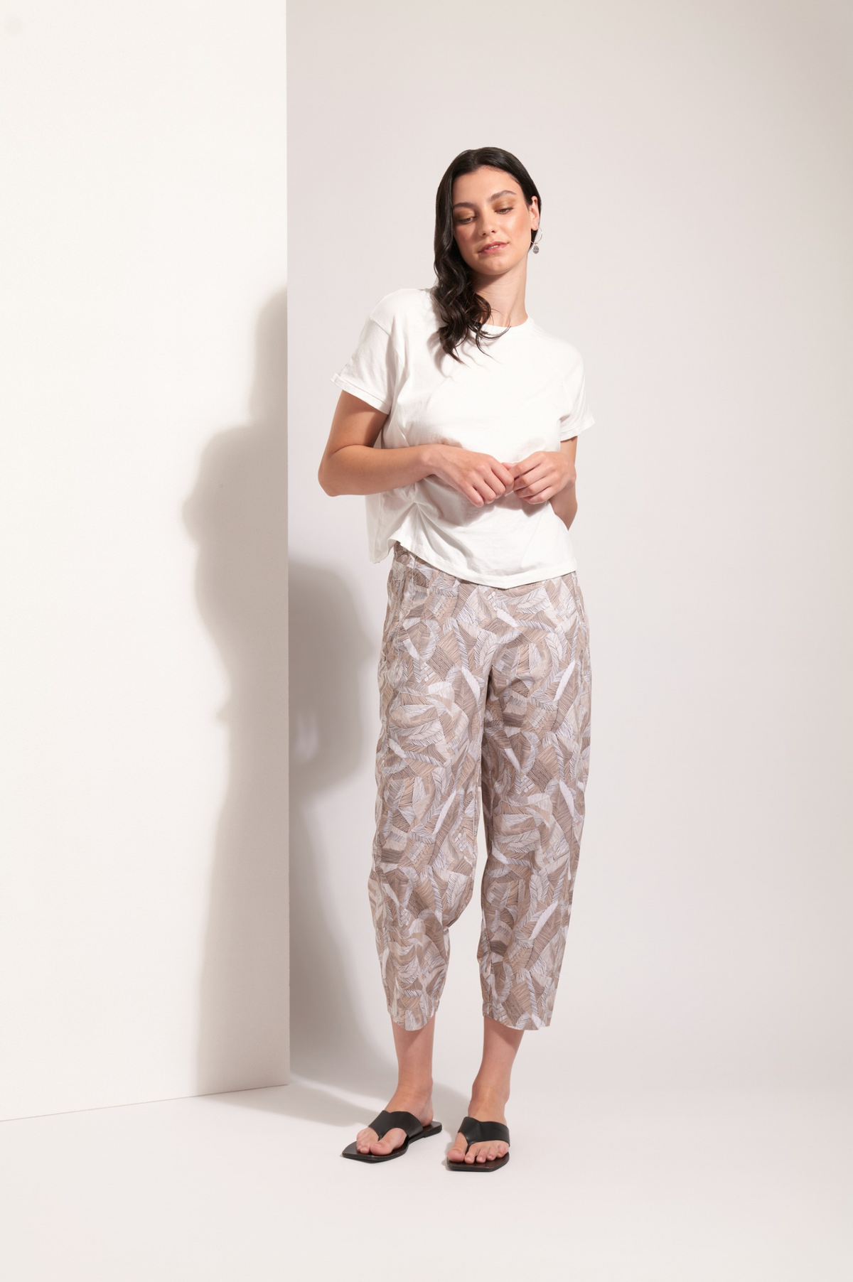 Foil Just Jokes Tee in White