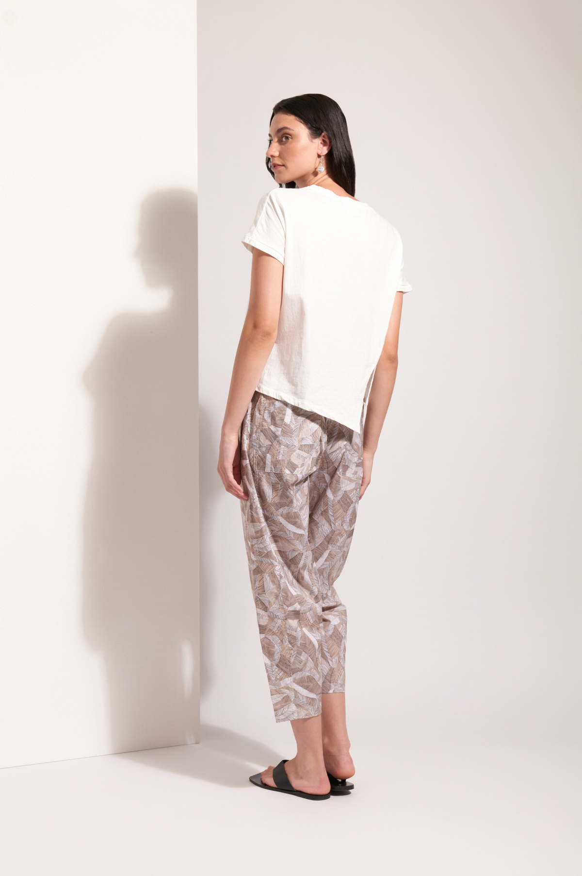 Foil Just Jokes Tee in White