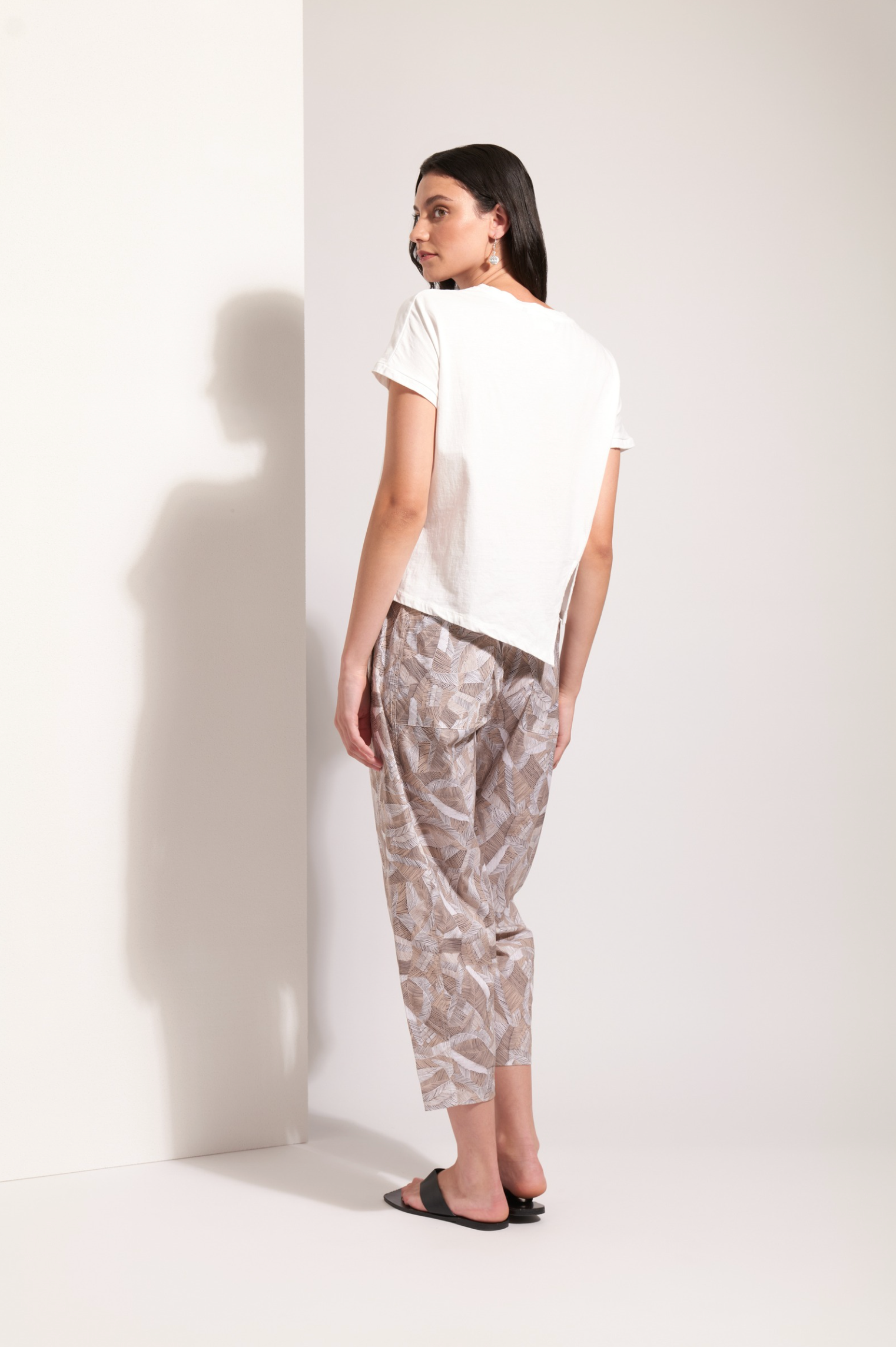 Foil Just Jokes Tee in White