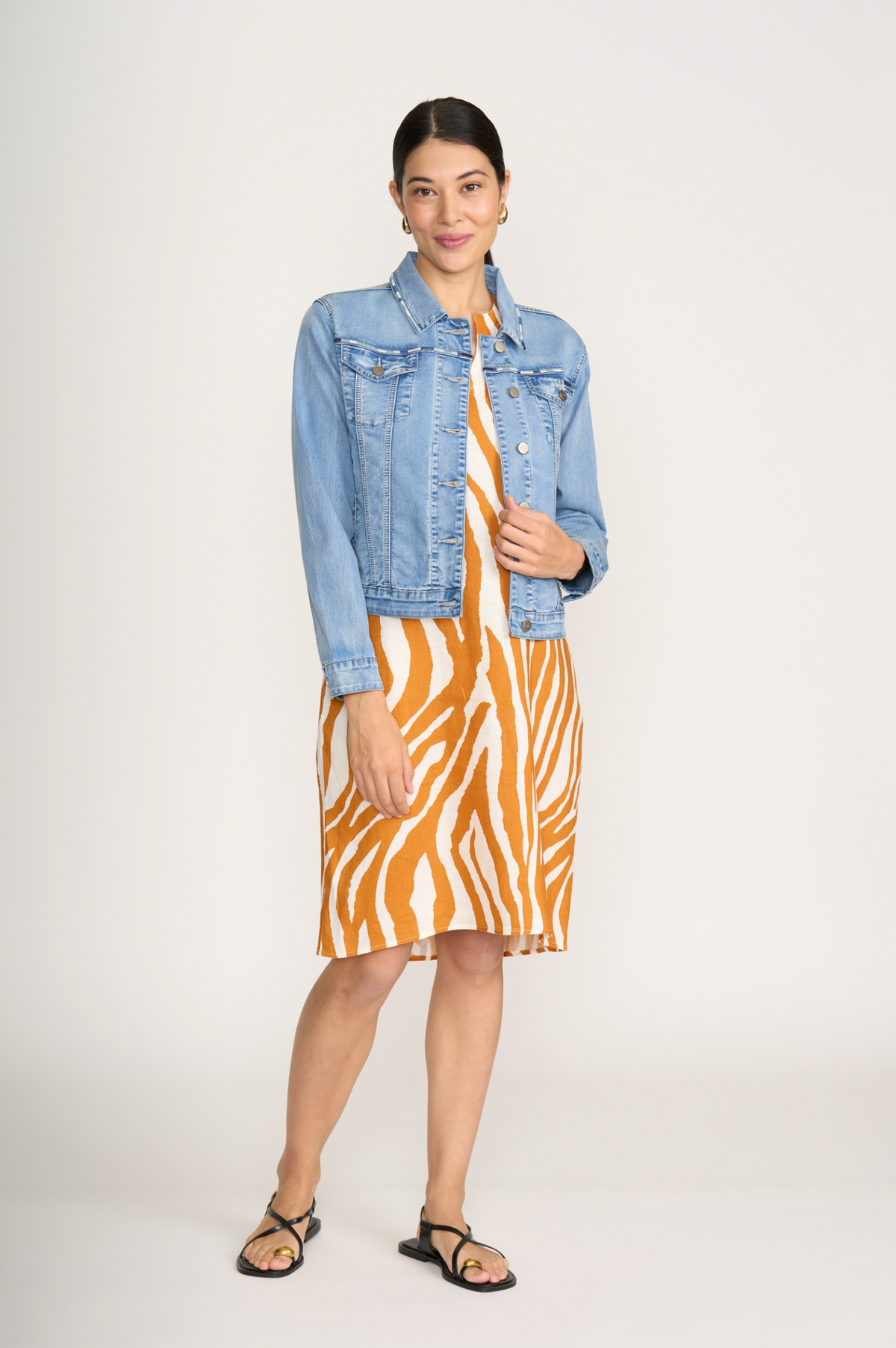 Foil That's In-Threadable Jacket in Blue Wash