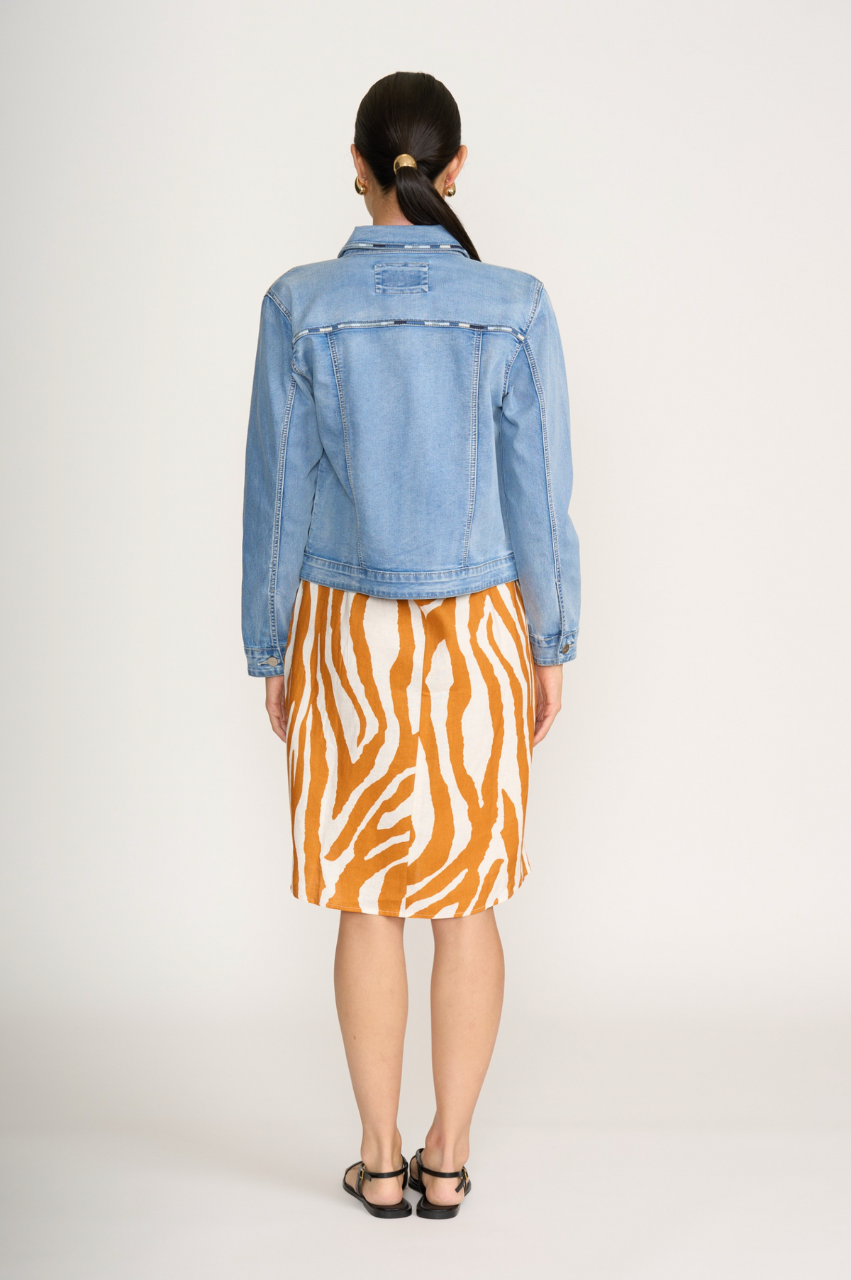 Foil That's In-Threadable Jacket in Blue Wash