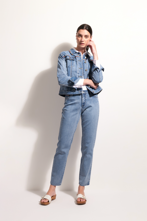 Foil That's In-Threadable Jacket in Blue Wash