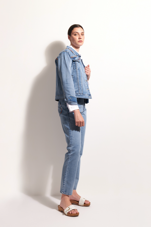 Foil That's In-Threadable Jacket in Blue Wash