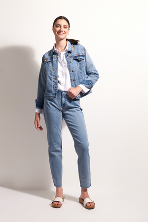 Foil That's In-Threadable Jacket in Blue Wash