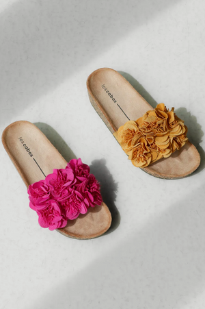 loscabos Corsage Sandal in Amber