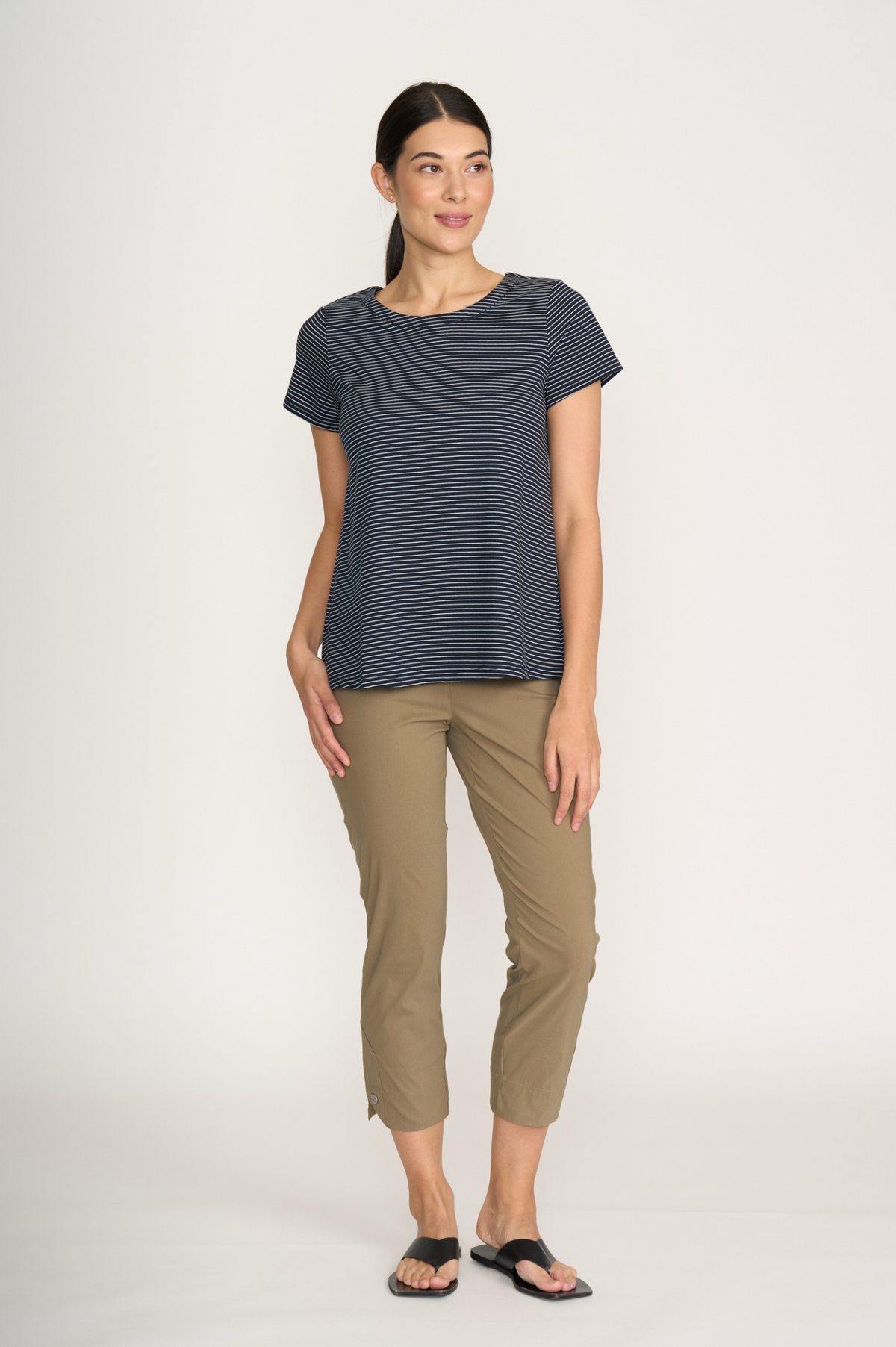 Foil Finish Line Trapeze Pant in Dune